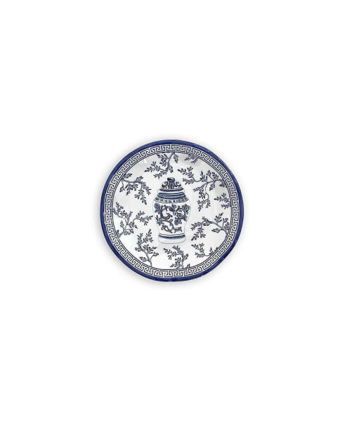 Pagoda Appetizer Plates, Set of 4