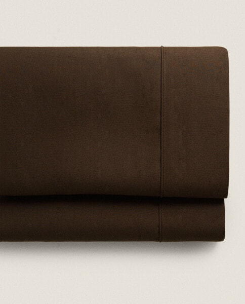 (300 thread count) cotton percale flat sheet