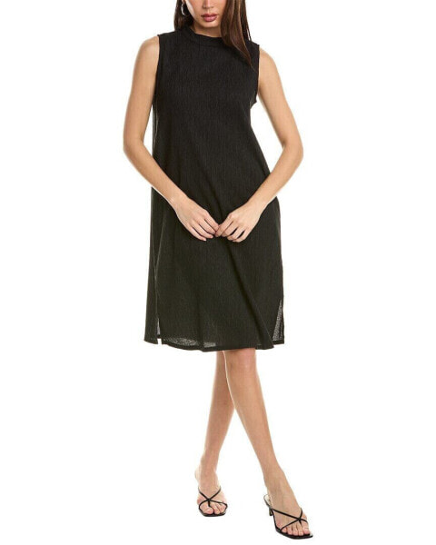 Eileen Fisher Mock Neck Midi Dress Women's 3X