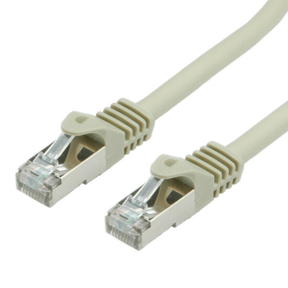 VALUE S/FTP Patch Cord Cat.7, grey 0.5 m, 0.5 m, Cat7, S/FTP (S-STP), RJ-45, RJ-45