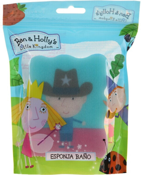 Kinder-Badeschwamm Ben & Holly Ben Sheriff blau