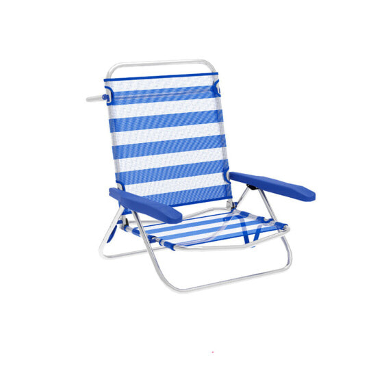 Складной стул Marbueno Лучи Синий Белый 63 x 78 x 76 cm