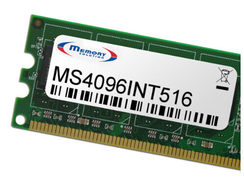 Memorysolution Memory Solution MS4096INT516 - 4 GB