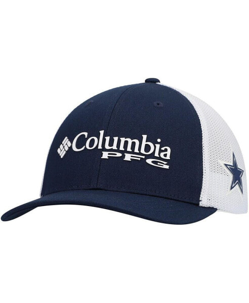 Головной убор рыболовный Columbia Детский синий Dallas Cowboys PFG Mesh Snapback Hat