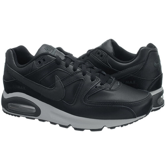 Nike command outlet leather black