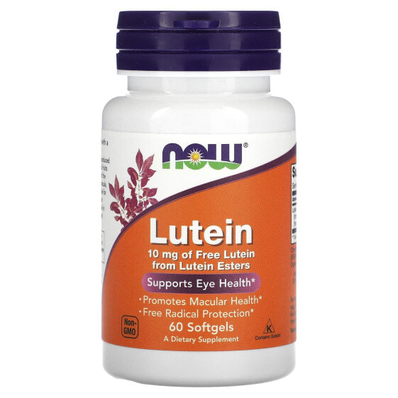 Lutein, 10 mg, 60 Softgels