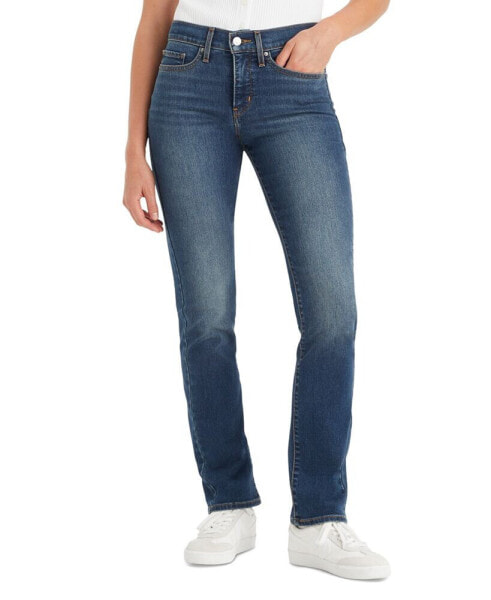 314 Shaping Slimming Straight Leg Mid Rise Jeans