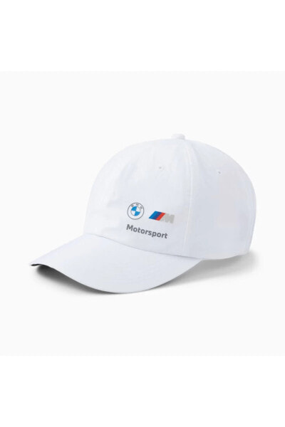 Кепка спортивная PUMA BMW MMS Heritage BB Cap Белая