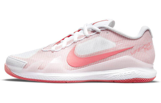 Кроссовки женские Nike Court Air Zoom Vapor Pro 3-слойные бело-розовые CZ0222-106