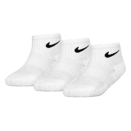 NIKE KIDS RN0012 Quarter short socks 3 pairs