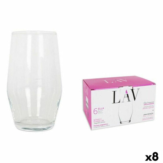 Набор стаканов для воды LAV 144954 6 Предметов (8 штук) (495 мл)