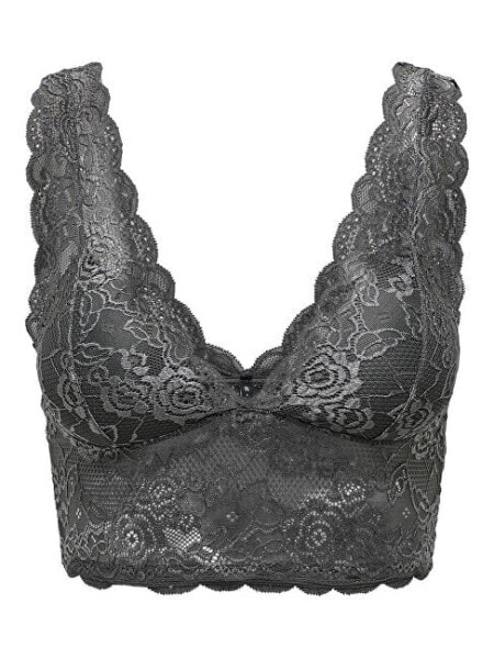 Dámská podprsenka ONLCHLOE Bralette 15107599 Thunderstorm