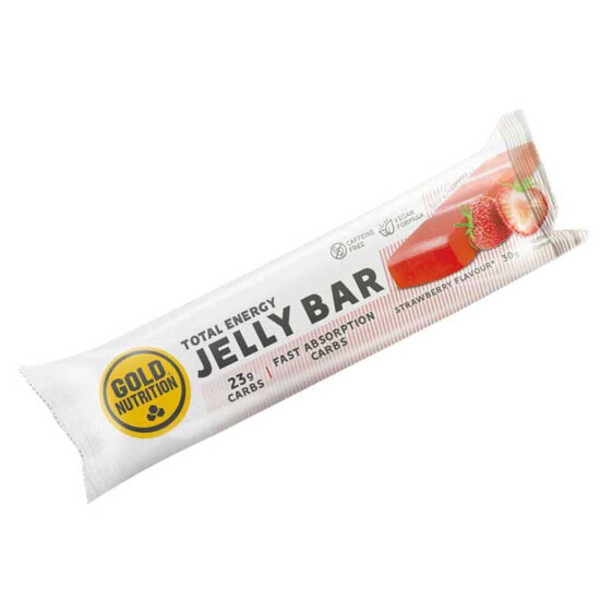 Энергетический батончик Gold Nutrition Energy Jelly Bar 30г Клубника