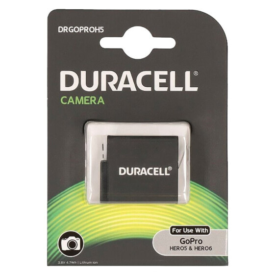 DURACELL 1250mAh GoPro Hero 5/Hero 6/Hero 7 Lithium Battery