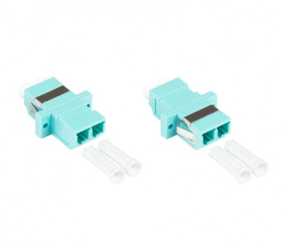 Good Connections LW-K203 - LC - Female/Female - OM3 - Aqua colour - Multi-mode - Ceramic