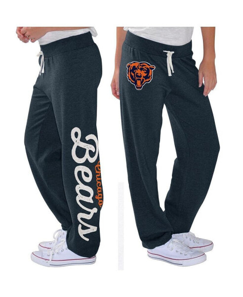 Women's Navy Chicago Bears Scrimmage Fleece Pants