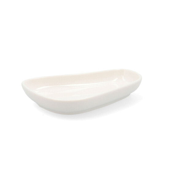 Поднос для закусок Quid Select Белый Керамика Неправильный (12 штук) (Пакет 12x)