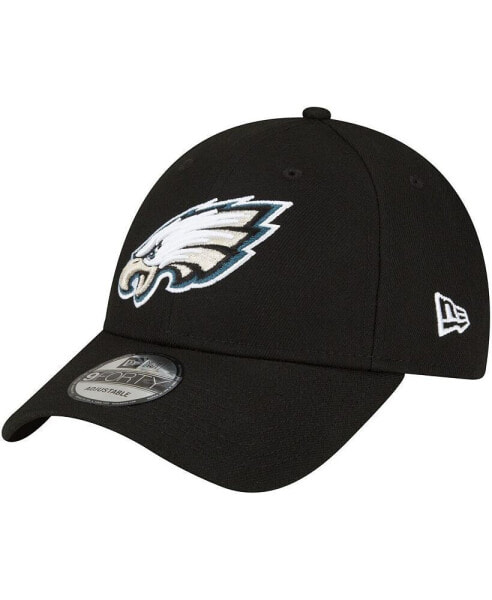 Men's Black Philadelphia Eagles The League 9FORTY Adjustable Hat