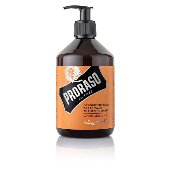 Шампунь для бороды и усов Proraso WOOD AND SPICE 500 мл