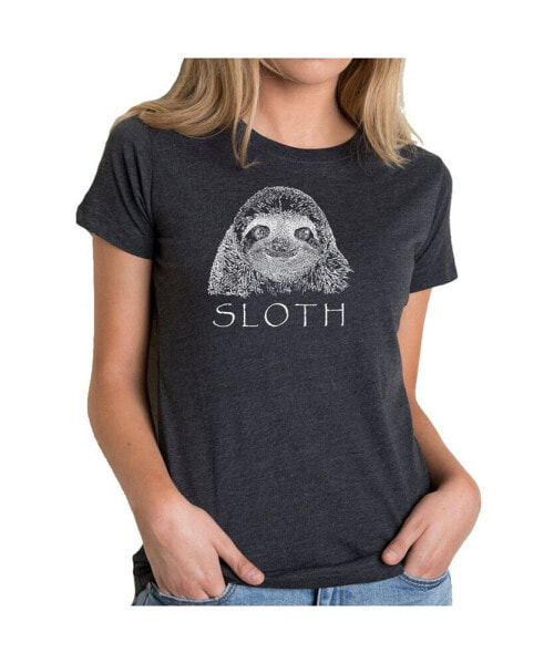 Майка LA Pop Art Sloth Premium