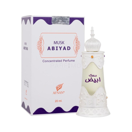 Afnan Musk Abiyad 20 ml parfümiertes öl unisex