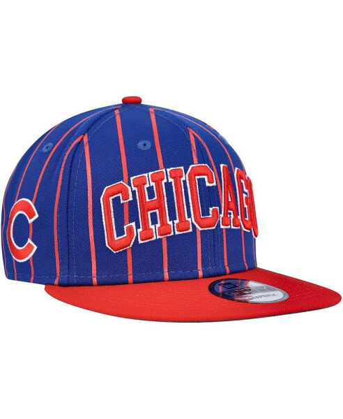 Men's Royal, Red Chicago Cubs City Arch 9FIFTY Snapback Hat
