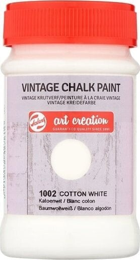 Krups Talens Art Creation Vintage Chalk Jar 100 ml Cotton White 1002