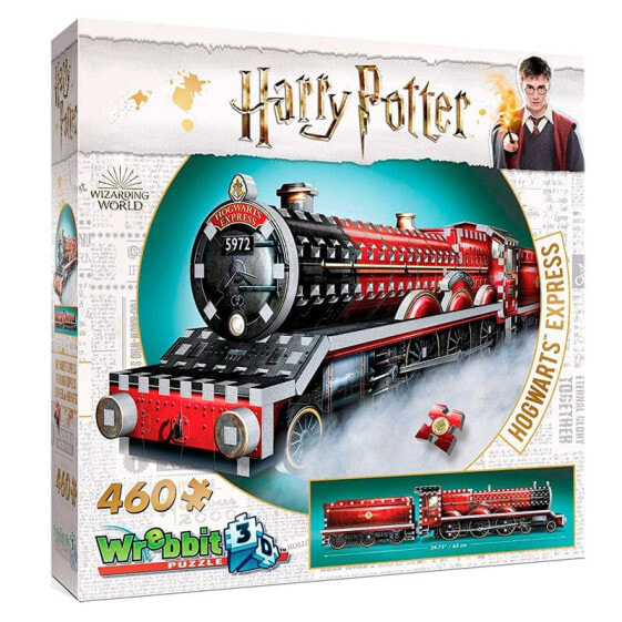 Пазл WREBBIT™ Harry Potter Hogwarts Express 3D 460 деталей