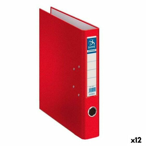 Рычажный картотечный шкаф DOHE A4 Красный 12 Предметы 28,5 x 32 x 45 cm