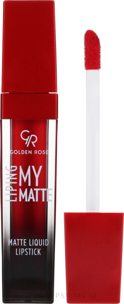 Flüssiger matter Lippenstift - Golden Rose My Matte Lip Ink 12