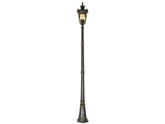 LED Mastleuchte Jugendstil, Höhe 237cm