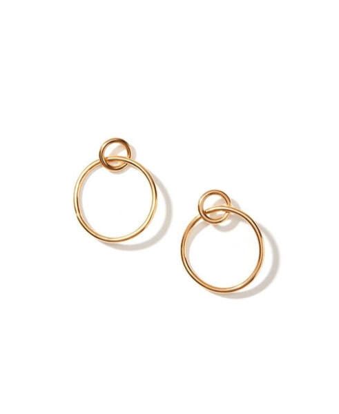 Mini Bold Link Hoop Earrings