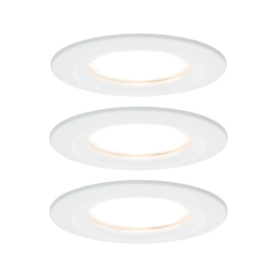 Встраиваемые светильники Paulmann 934.60 - 3 лампы - LED - 19.5 Вт - 460 Лм - Белый