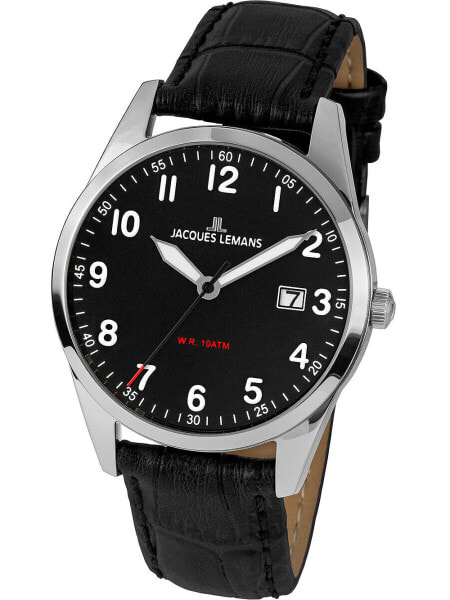 Наручные часы Jacques Lemans London Automatic Chronograph 44mm 10ATM.