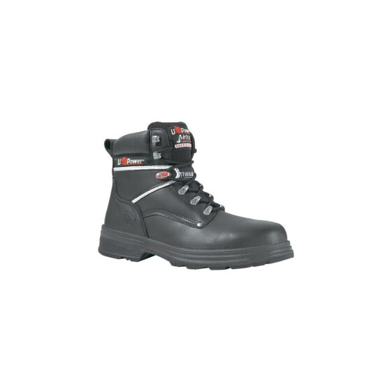 U.power Sicherheitsstiefel Performance Größe 45 schwarz S3 SRC CI EN ISO 20345 Glattleder