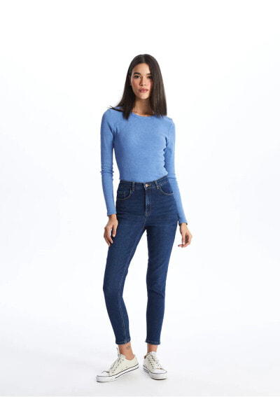 Джинсовые брюки LC WAIKIKI ЛС ваикики Super Skinny Fit Женский