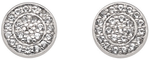 Silver earrings with Flora DE582 topas