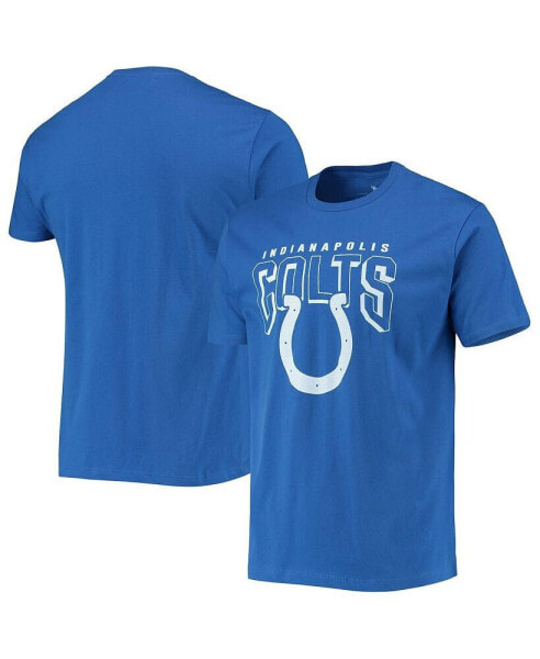 Men's Royal Indianapolis Colts Bold Logo T-shirt