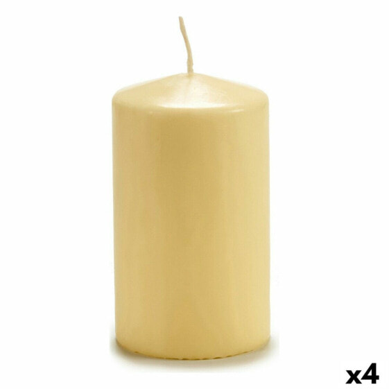 Декоративные свечи Acorde Вуаль Кремовый 9 x 15 x 9 см (4 шт)