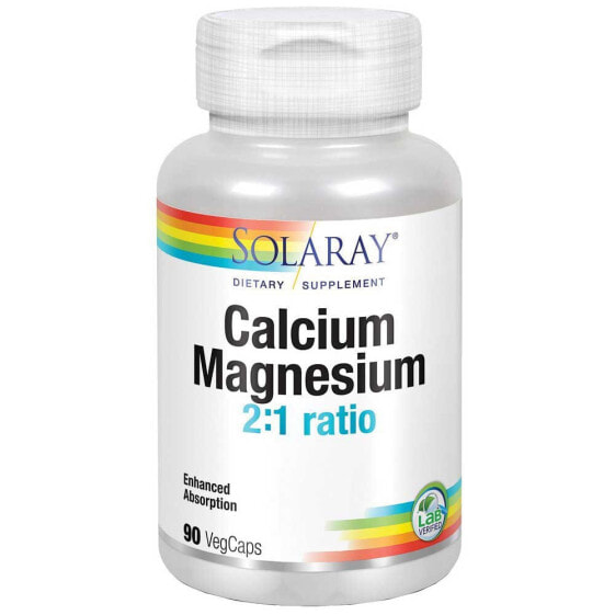 SOLARAY Calcium Magnesium 90 Units