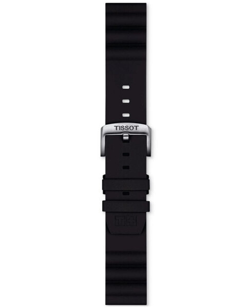 Ремешок для часов Tissot официальный черный силиконовый 臂带