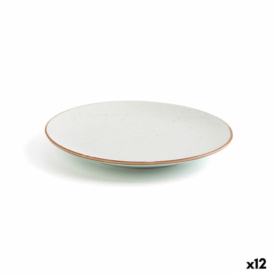 Плоская тарелка Ariane Terra Керамика Бежевый (Ø 18 cm) (12 штук)