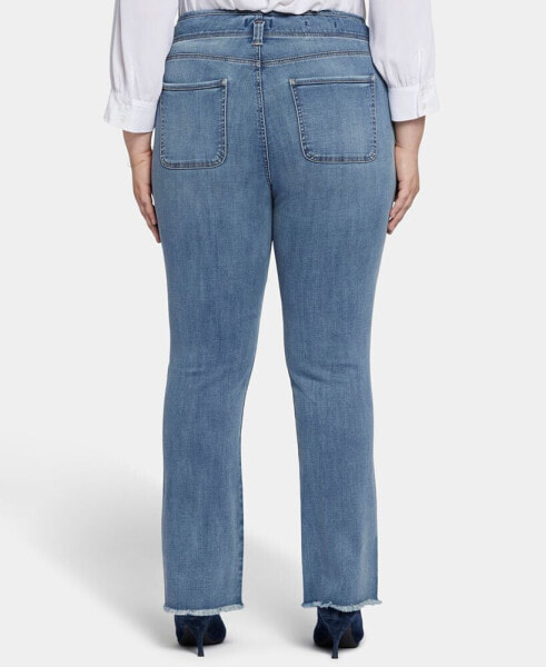 Plus Size High Rise Marilyn Straight Jeans