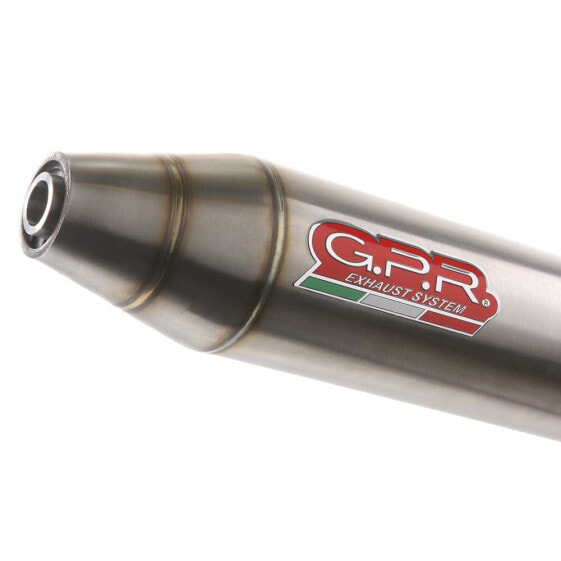 GPR EXHAUST SYSTEMS Deeptone ATV Slip On Muffler Can Am Outlander 1000 V-Twin Short Chassis 10-14 Homologated