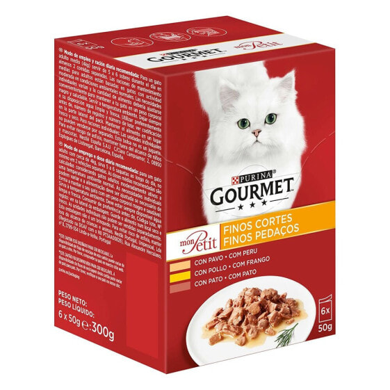 PURINA Gourmet Mon Petit Poultry 6x50g Cat Food