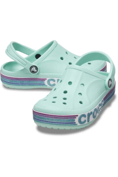 Сандалии Crocs Bayaband Rainbow Glitter Clg