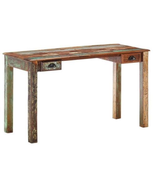Стол из массива дерева vidaXL 51.2"x21.7"x29.9" Solid Reclaimed Wood