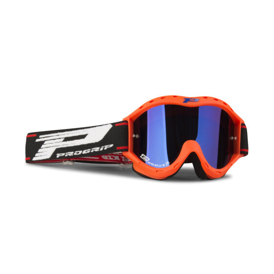 Crossbrille Doppellinse Progrip 3101 Orange Fluo Kinder