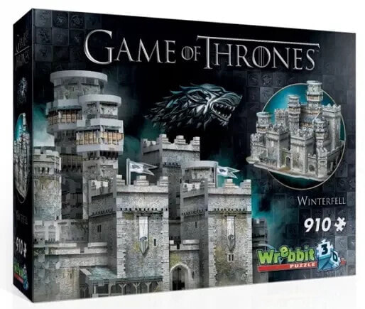 Пазл 3D Игра Престолов Winterfell от Wrebbit Puzzle