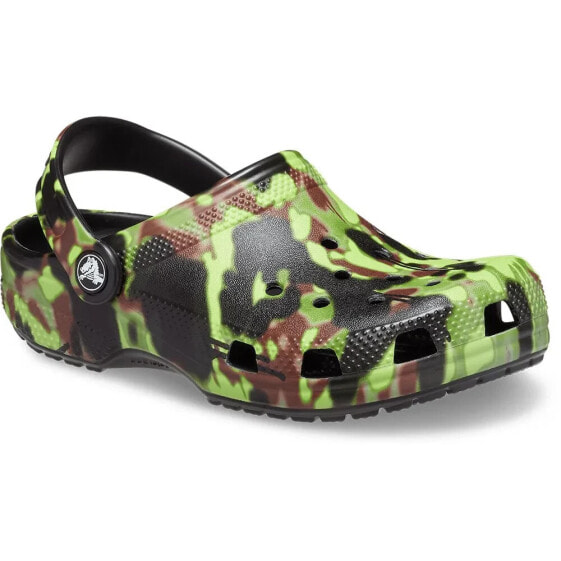 CROCS Classic Spray Camo clogs